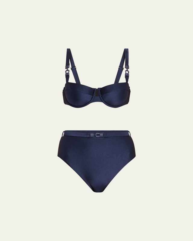 Everley Trim Balconette Two-Piece Swimsuit